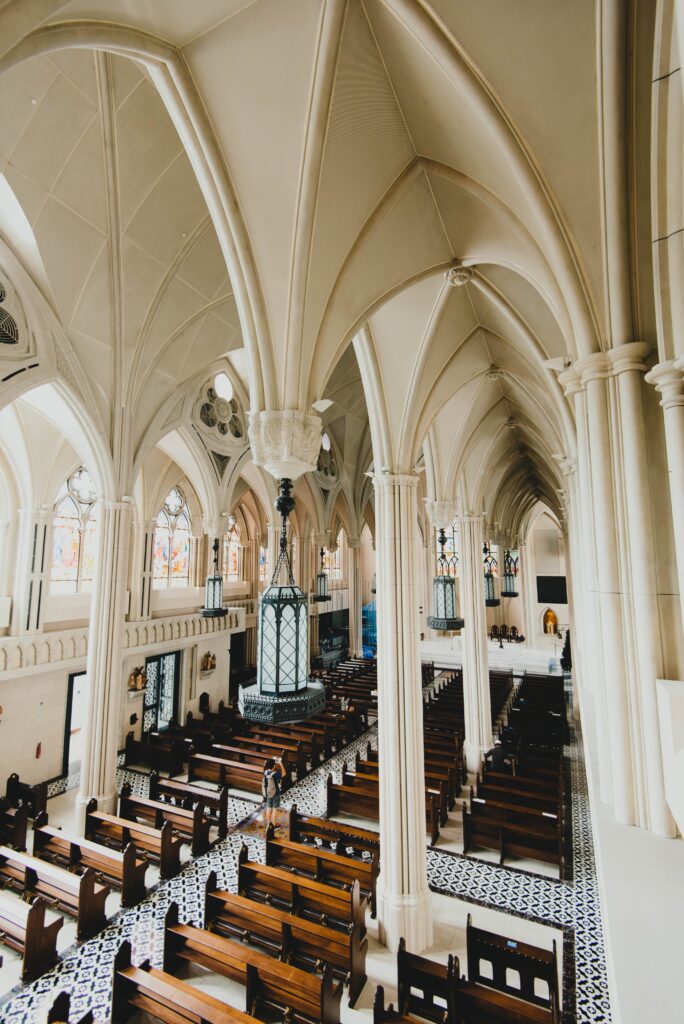 empty church